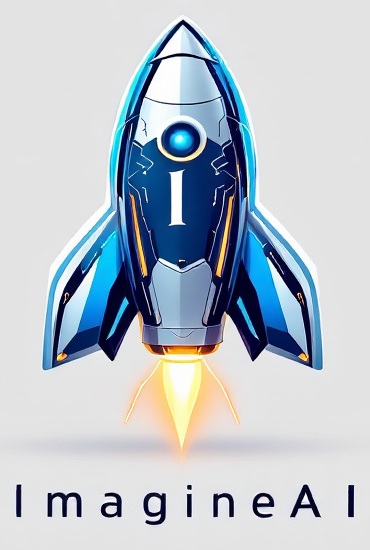 Imagine AI rocket logo